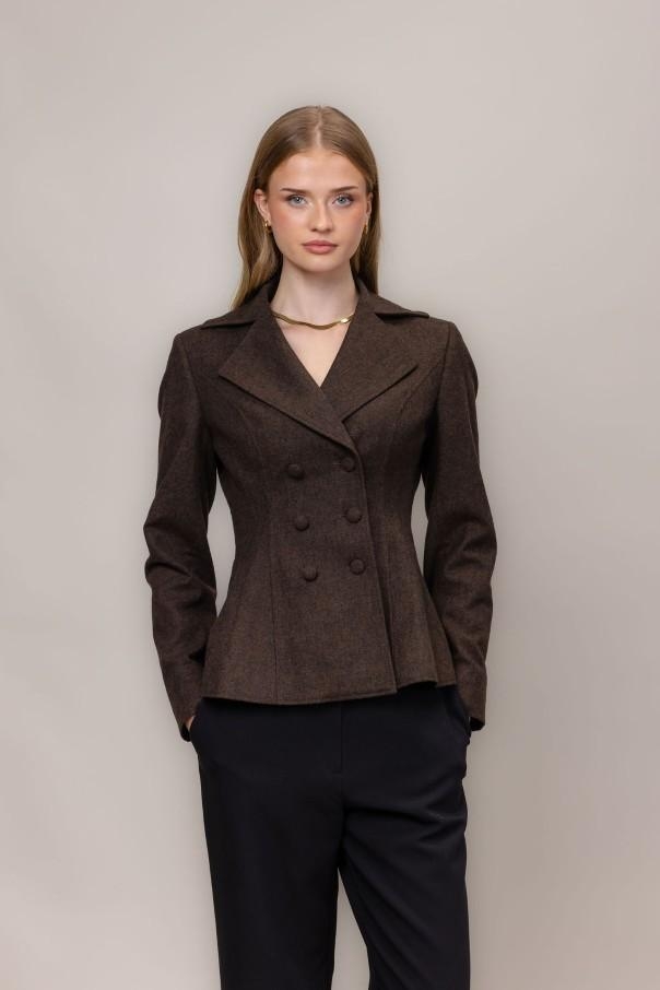 Urban Pioneers Sandra blazer dark brown