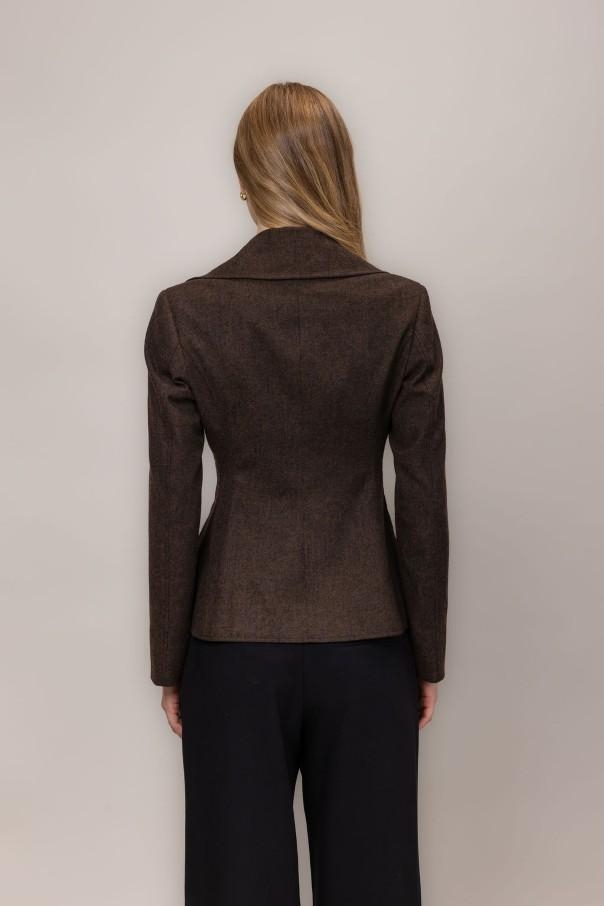 Urban Pioneers Sandra blazer dark brown