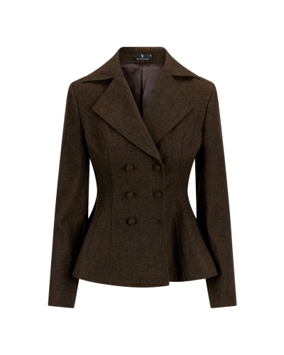 Urban Pioneers Sandra blazer dark brown