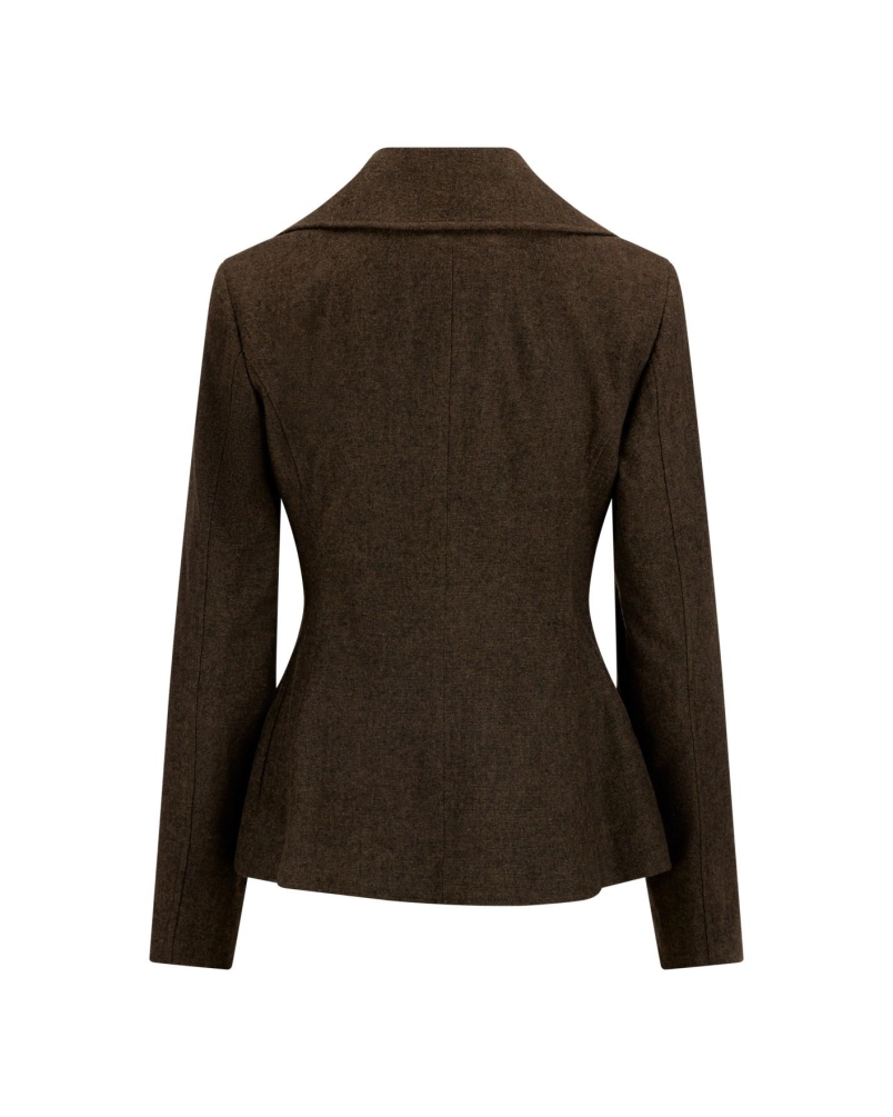 Urban Pioneers Sandra blazer dark brown