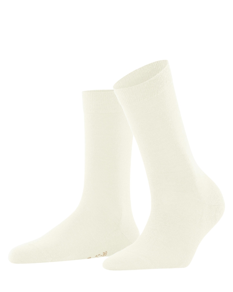 Falke Softmerino dames sokken off-white