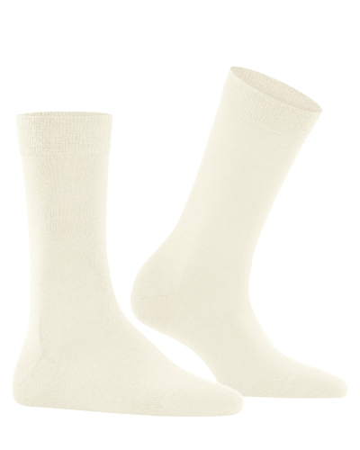 Falke Softmerino dames sokken off-white