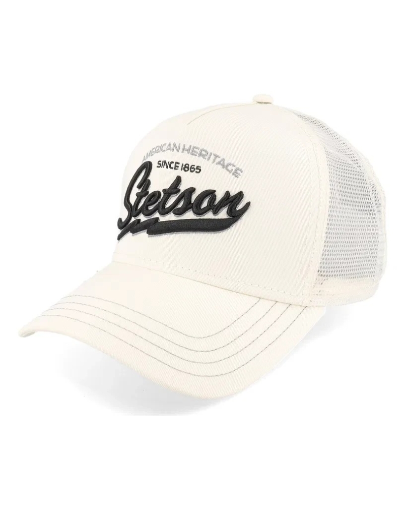 Stetson Trucker cap American Heritage classic white