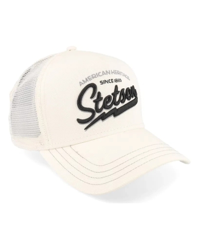 Stetson Trucker cap American Heritage classic white