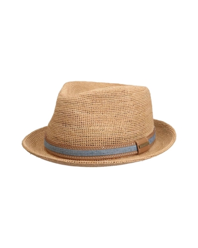 Stetson Player raffia crochet 7 - beige