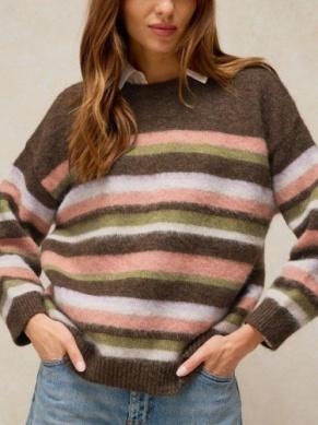 WHITE STUFF White Stuff Blured stripe jumper