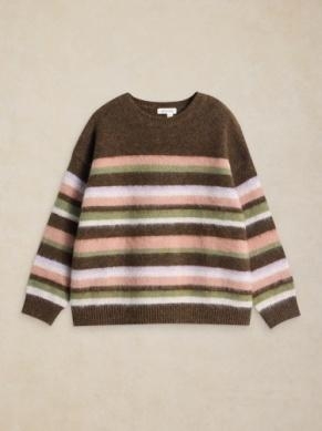 WHITE STUFF White Stuff Blured stripe jumper