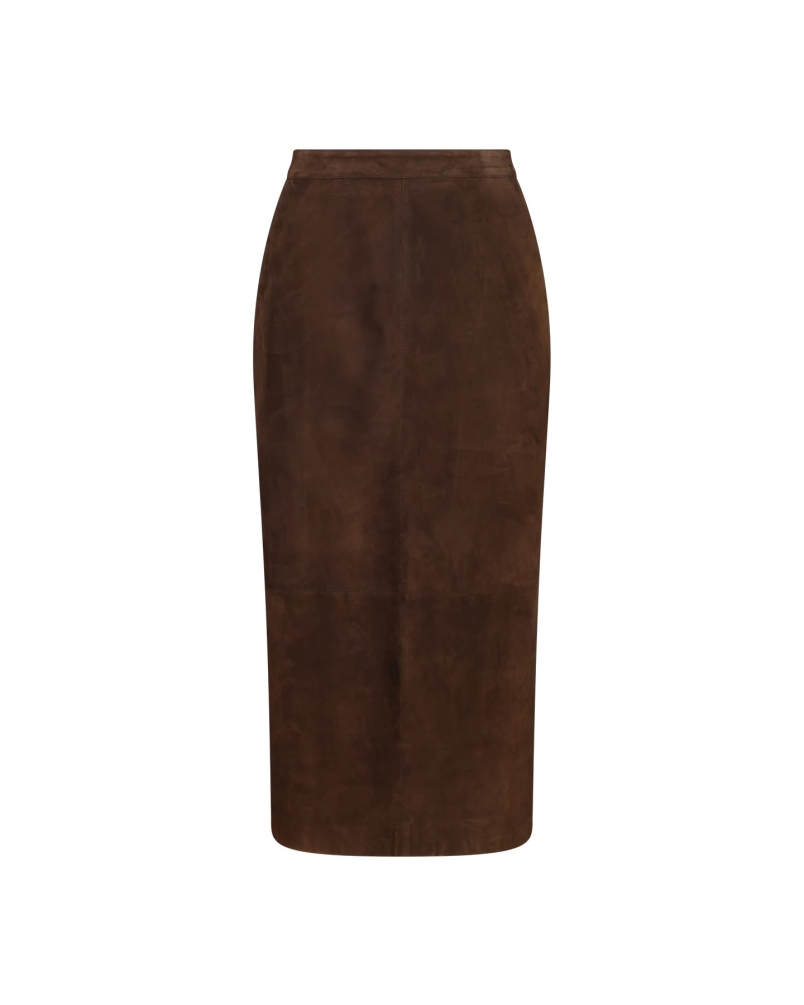 Urban Pioneers Brianna skirt chocolate brown