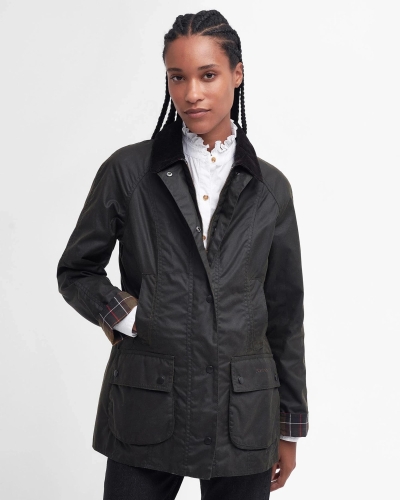 Barbour Classic Beadnell wax jacket olive