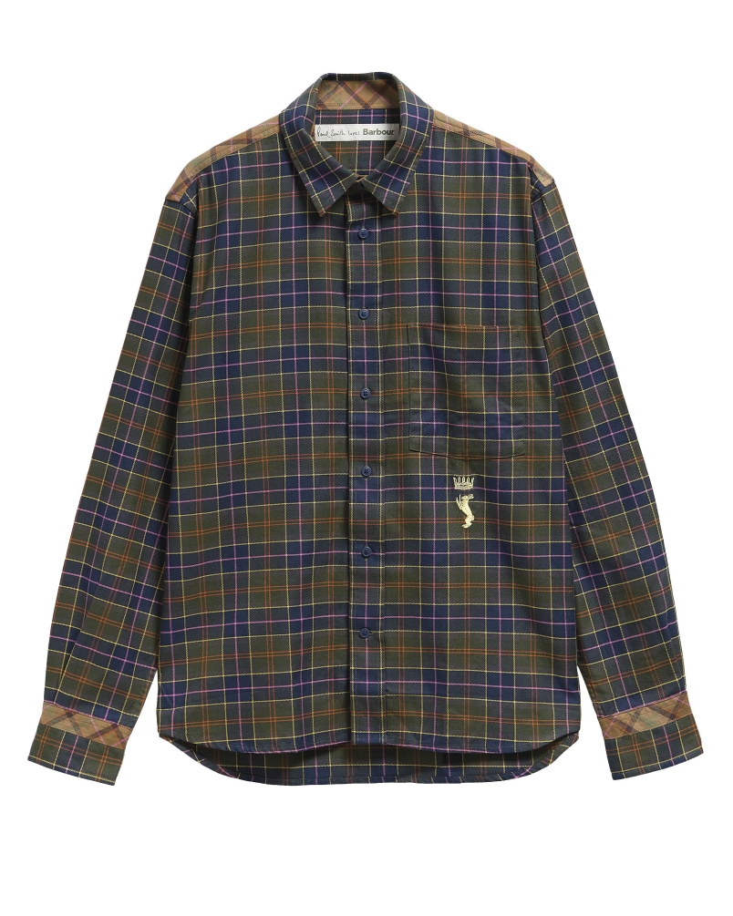 Barbour x Paul Smith Tartan shirt ps classic