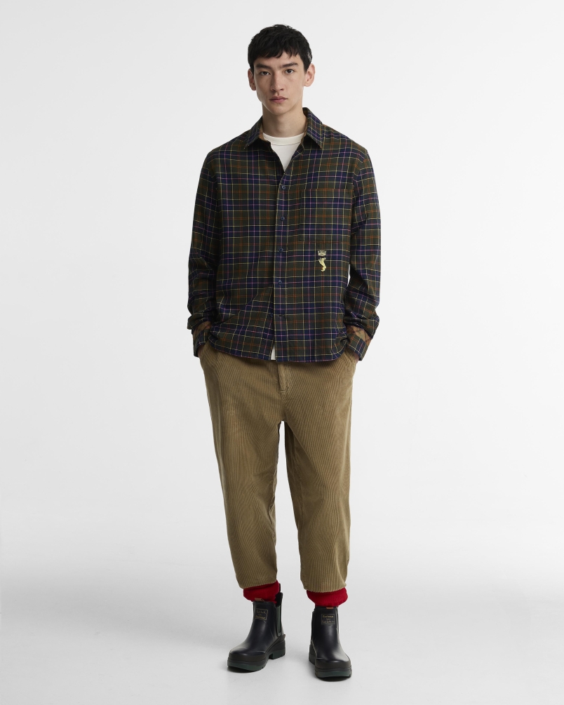 Barbour x Paul Smith Tartan shirt ps classic