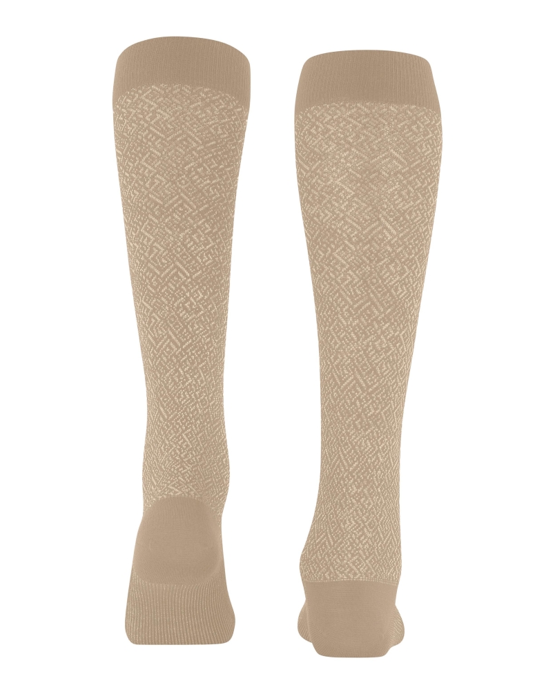 Falke Snow glitter dames kniekousen country
