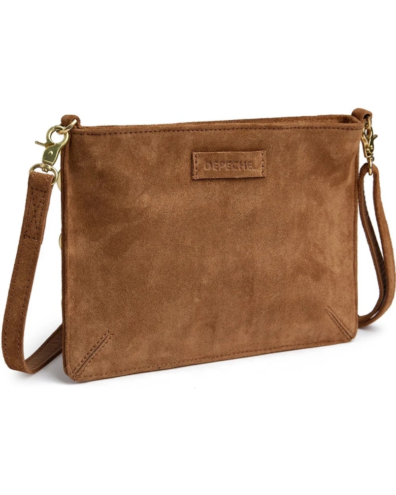 Depeche Rotterdam clutch caramel