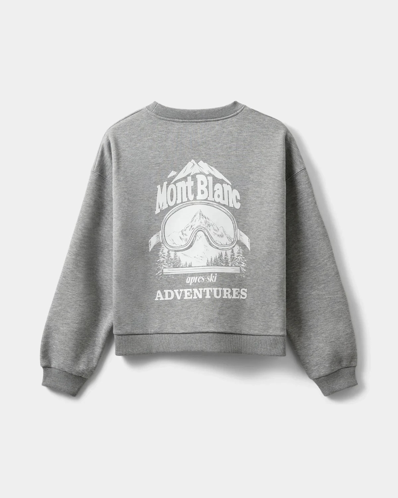 Sofie Schnoor Elin sweatshirt grey grey melange