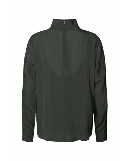 RABENS SALONER Rabens Saloner drape blouse evia