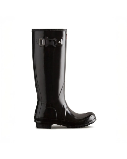 HUNTER Hunter Women's original tall gloss black
