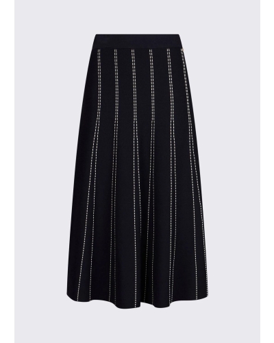 Liu Jo Knit midi skirt night blue night blue