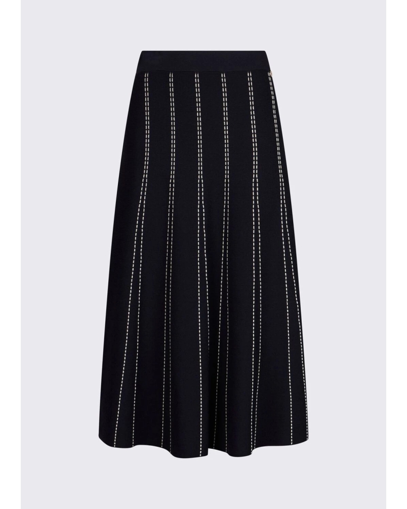 Liu Jo Knit midi skirt night blue night blue