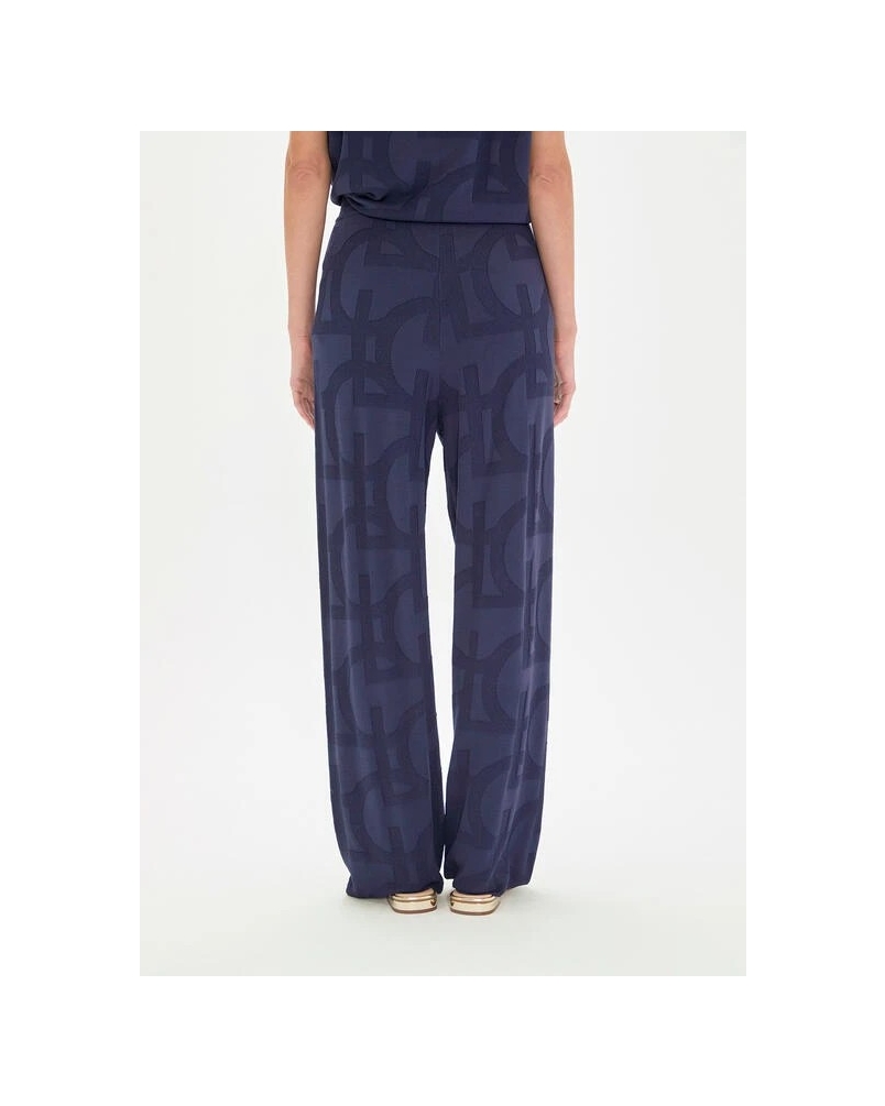 Lola Casademunt Jaquard trousers navy navy