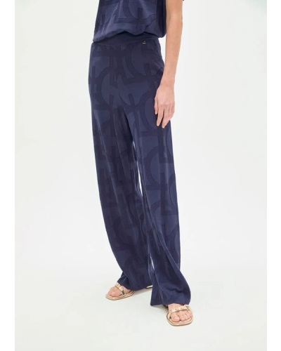 Lola Casademunt Jaquard trousers navy navy