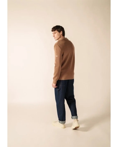 Saint James Cotentin Jumper beige fonce