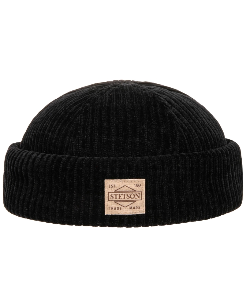 Stetson Docker corduroy jersey black
