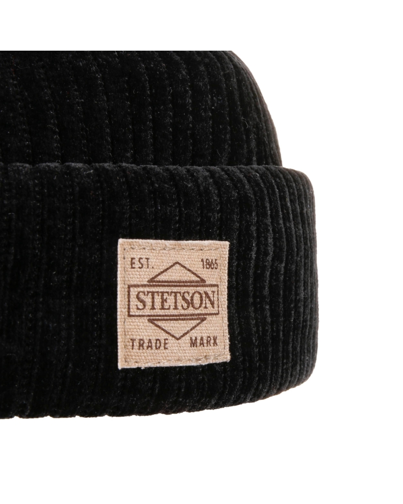 Stetson Docker corduroy jersey black