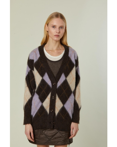 DANIELE FIESOLI Daniele Fiesoli Harlequin cardigan