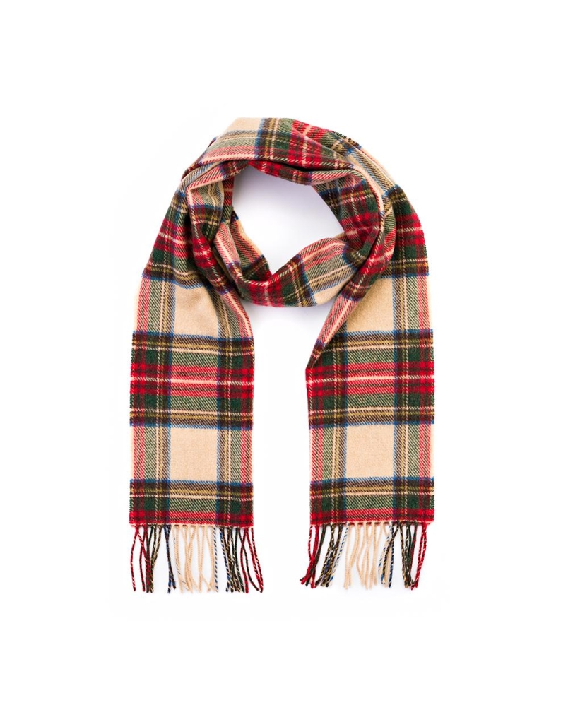 John Hanly Irish wool scarf antique dress stewart