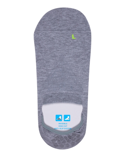 Falke Cool kick unisex footies light grey melange