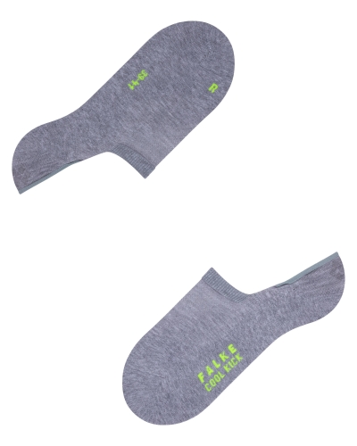 Falke Cool kick unisex footies light grey melange