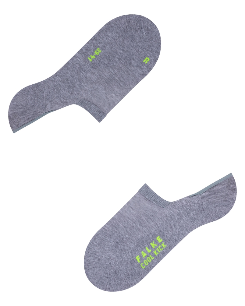 Falke Cool kick unisex footies light grey melange