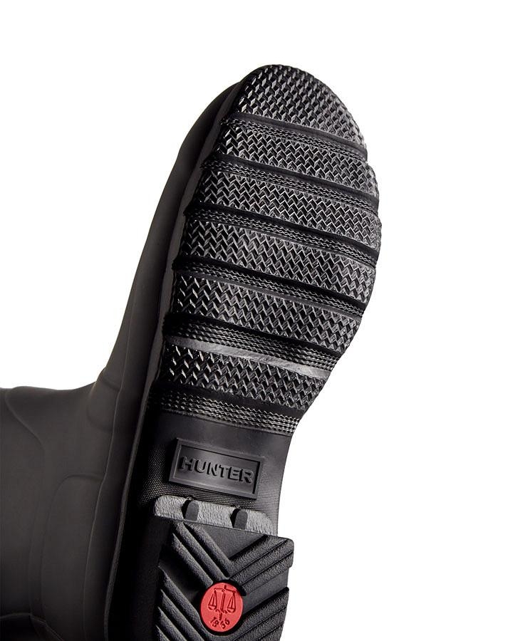 Hunter Women's original short wellington boots black