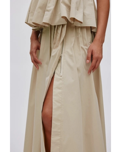 RABENS SALONER Rabens Saloner Thai light fushion skirt sand