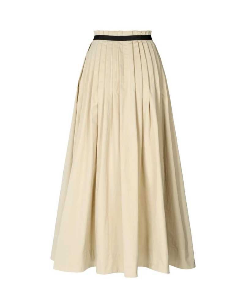 Rabens Saloner Thai light fushion skirt sand sand