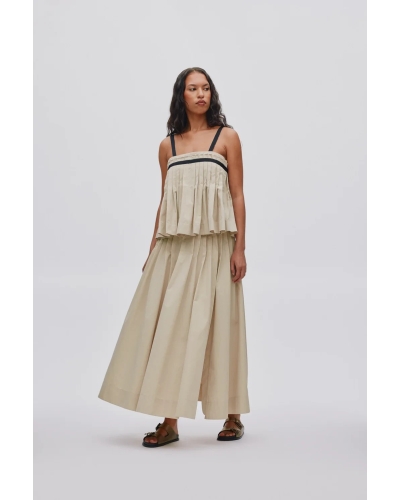 Rabens Saloner Thai light fushion skirt sand sand