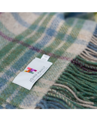 JOHN HANLY John Hanly Large Irish picnic blanket