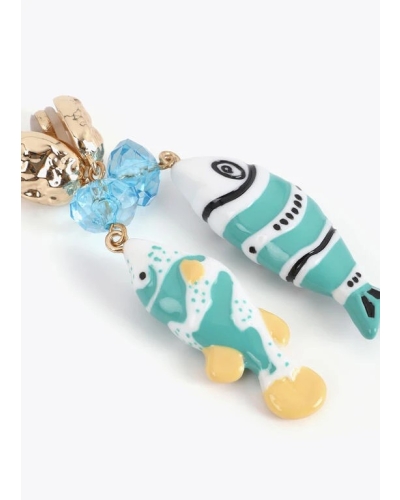 Lola Casademunt Earrings fish multicolor