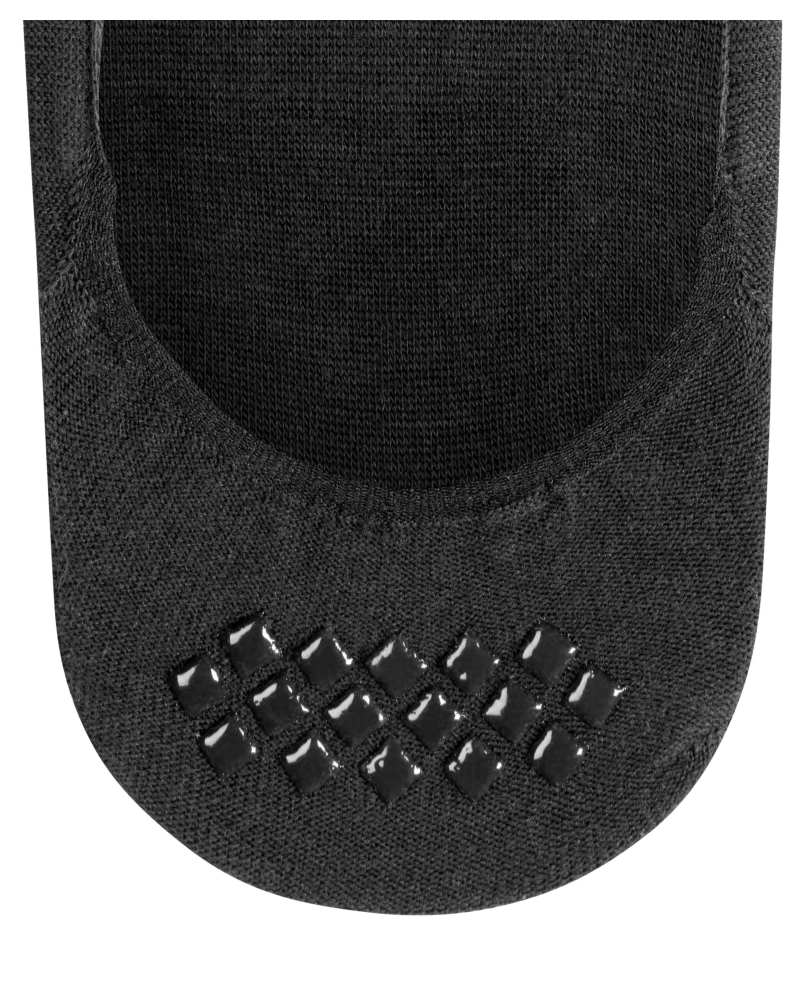Falke Step medium cut footies black