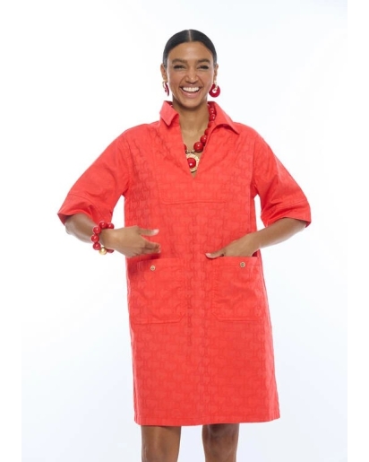 LOLA CASADEMUNT Lola Casademunt Dress with jacquard LC logo