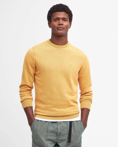 BARBOUR Barbour Pima cotton crew neck sweater
