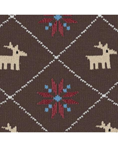 Burlington Reindeer heren sokken maple brown