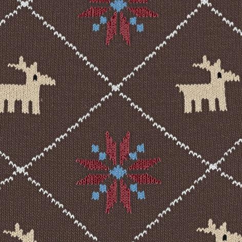 Burlington Reindeer heren sokken maple brown