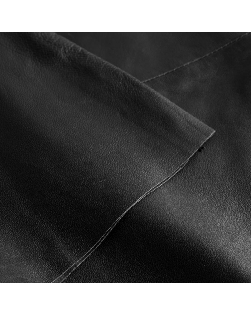 Depeche Evelyn leather skirt black