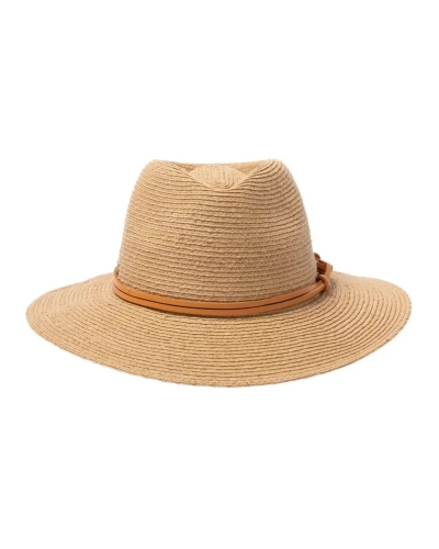 House of Ord Sandbar Raffia Braid Fedora naturel