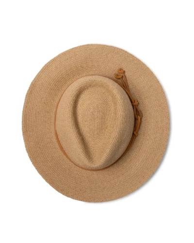 House of Ord Sandbar Raffia Braid Fedora naturel