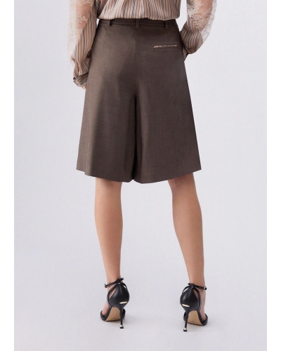 Liu Jo Mélange shorts brown pepe melange
