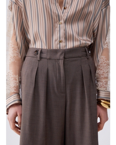 Liu Jo Mélange shorts brown pepe melange