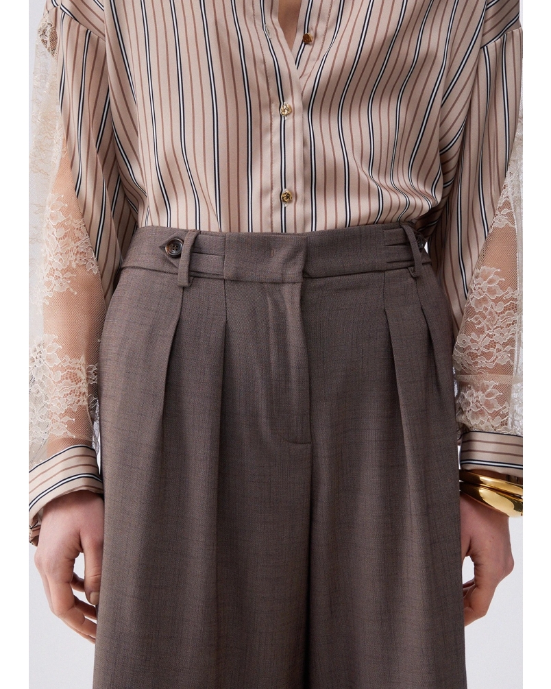 Liu Jo Mélange shorts brown pepe melange