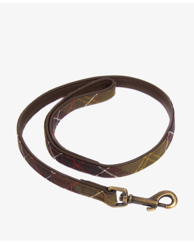 Barbour Tartan dog lead classic tartan